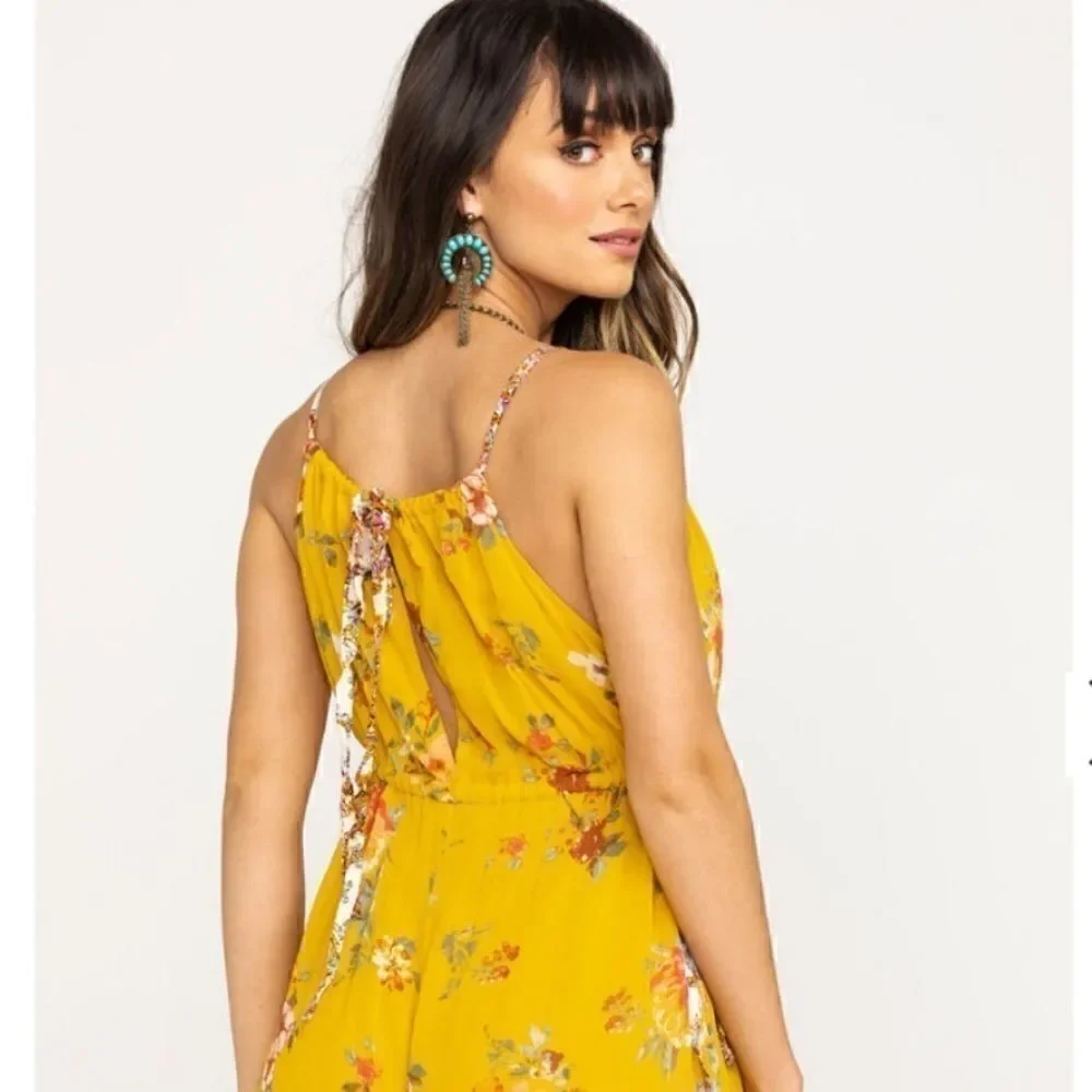 Free People Georgia Jumpsuit Size S